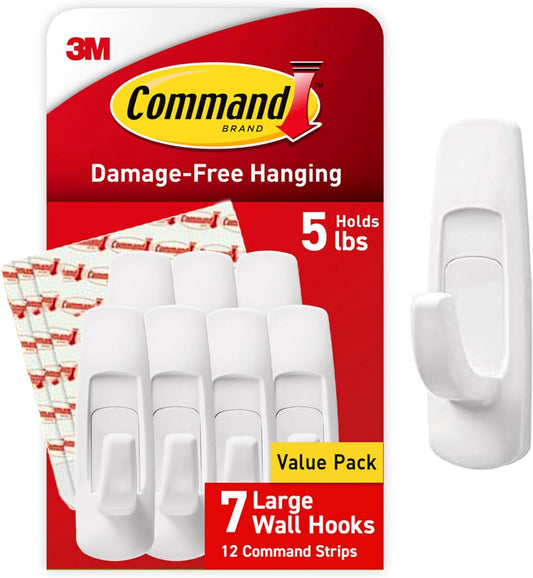 Damage Free Hooks - 4 Pack